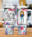 She Strong Selfless Fearless - Gift For Couple, Gift For Him, Gift For Her - Personalized Custom Tumbler