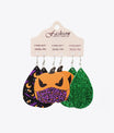 Teardrop Shape Halloween Theme Dangle Earrings