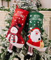 Printed Christmas Stocking Hanging Widget