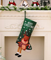 Printed Christmas Stocking Hanging Widget