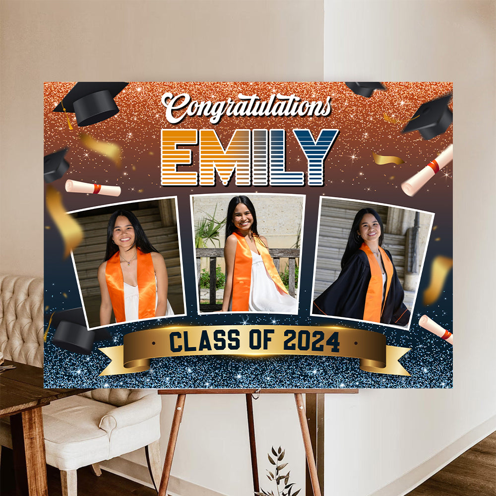 Custom 2025 Graduation Graduate, Graduation Gift - Personalized Graduation Lawn Sign With Stake