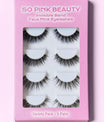 SO PINK BEAUTY Faux Mink Eyelashes Variety Pack 5 Pairs