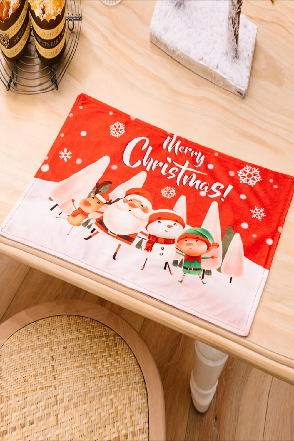 4-Pack Christmas Placemats