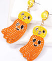 Halloween Ghost Shape Dangle Earrings