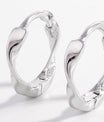 925 Sterling Silver Hoop Earrings