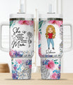 She Strong Selfless Fearless - Gift For Couple, Gift For Him, Gift For Her - Personalized Custom Tumbler