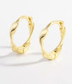 925 Sterling Silver Hoop Earrings