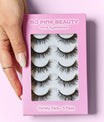 SO PINK BEAUTY Mink Eyelashes 5 Pairs