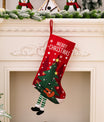 Printed Christmas Stocking Hanging Widget