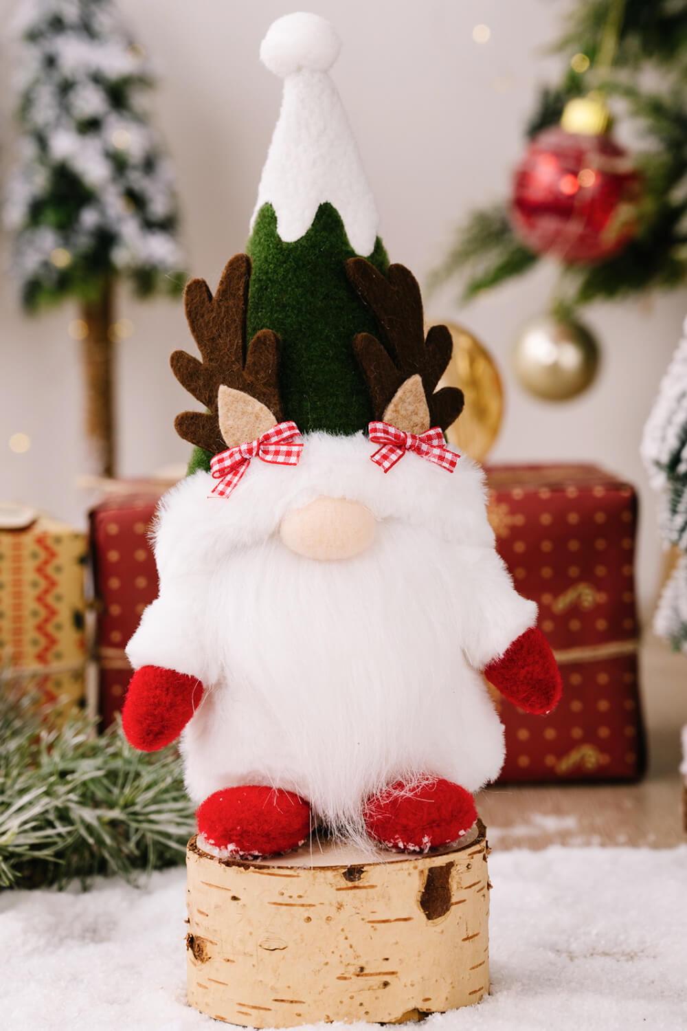 2-Pack Christmas Reindeer Gnomes