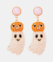 Halloween Ghost Shape Dangle Earrings