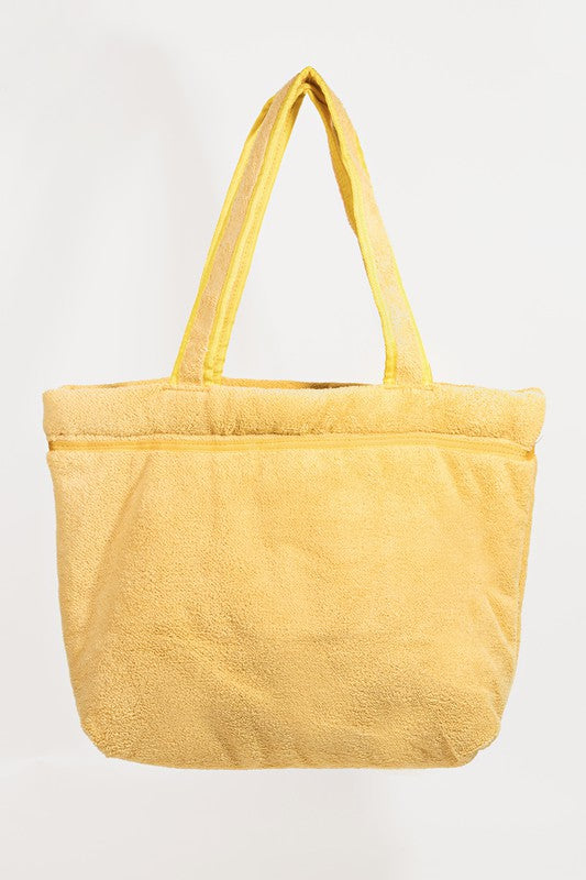 Fame Square Microfiber Tote Bag