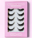 SO PINK BEAUTY Mink Eyelashes 5 Pairs