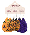 Teardrop Shape Halloween Theme Dangle Earrings