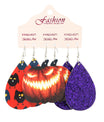 Teardrop Shape Halloween Theme Dangle Earrings