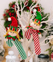 Christmas Candy Cane Hanging Ornament