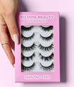 SO PINK BEAUTY Mink Eyelashes Variety Pack 5 Pairs