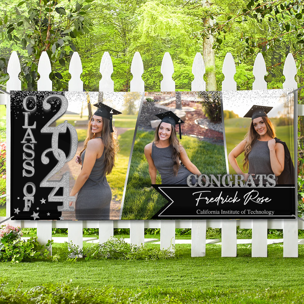 Congratulations Class Of 2025 - Graduation Banner - Unique Graduation Gift - Door Banner